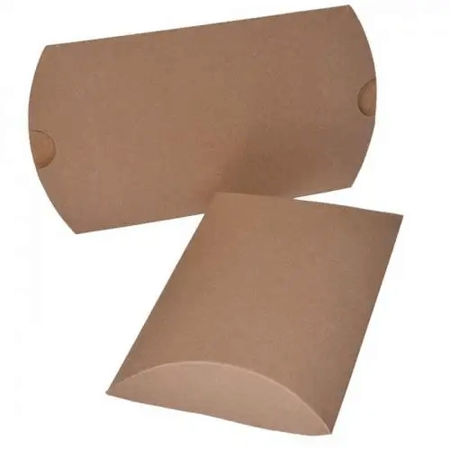Kraft Pillow Soap Boxes